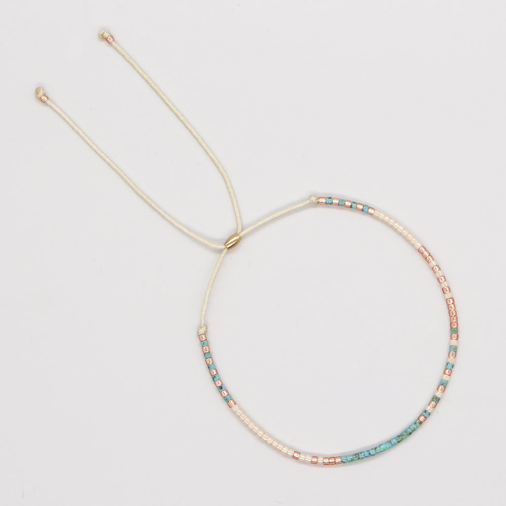 Wholesale Colorful Beads Glass Bracelet